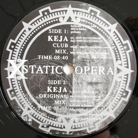 X-Static Opera : Keja (12")