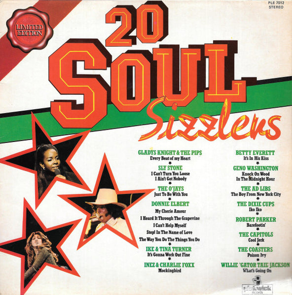 Various : 20 Soul Sizzlers (LP, Comp, Ltd)