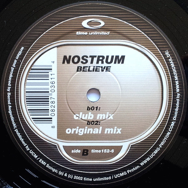 Nostrum : Believe (12")
