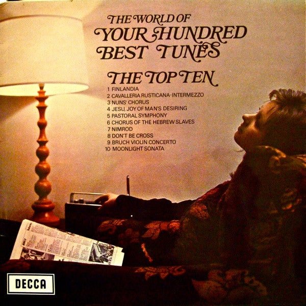 Various : The World Of Your Hundred Best Tunes, The Top Ten (LP, Comp)