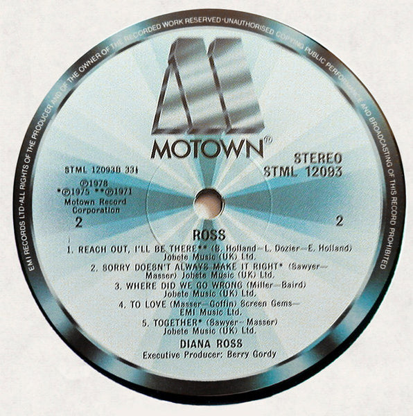 Diana Ross : Ross (LP, Album)