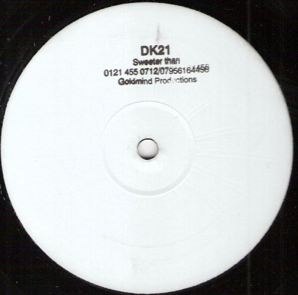 Sampson & Goliath, DK21 : Sweeter Than (12", W/Lbl)