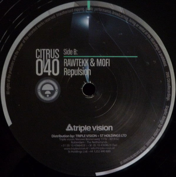 Rawtekk & Mofi : Snowfall / Repulsion (12")