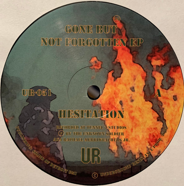 The Unknown Soldier : Gone But Not Forgotten EP (12", EP)