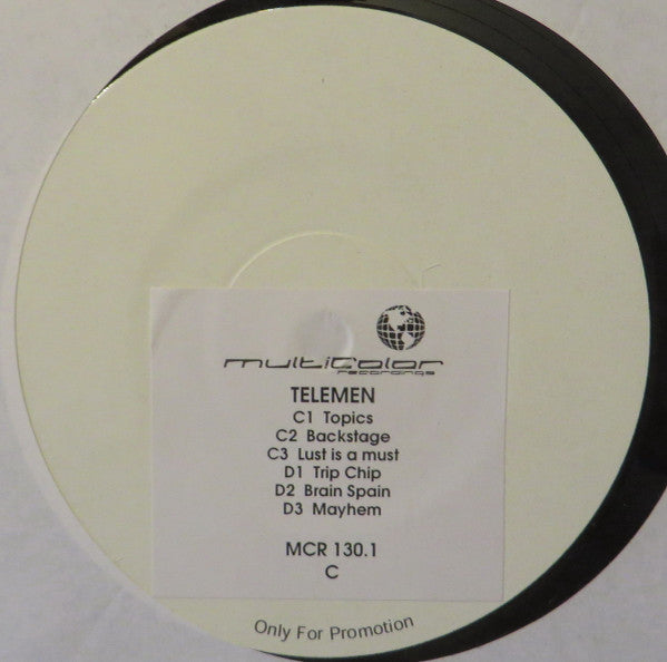 Telemen : God Is A Computer (2xLP, Promo)