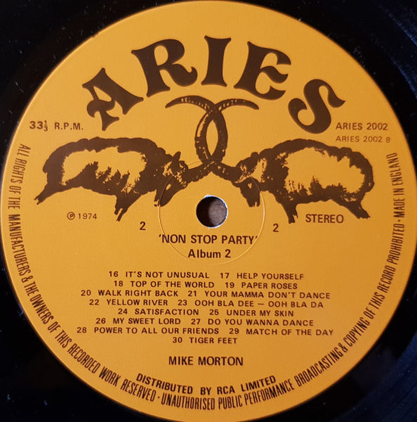 Mike Morton : Non Stop Party - Vol.2 (LP, Comp)