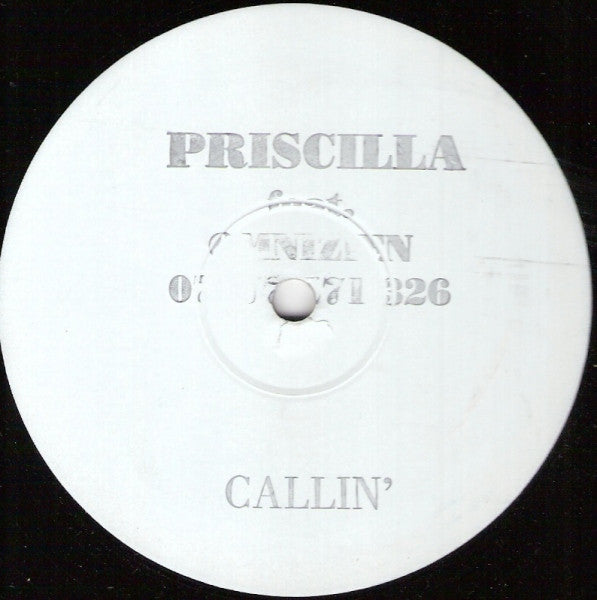 Priscilla (25) Feat. Omnizien : Callin' (12", S/Sided, W/Lbl)