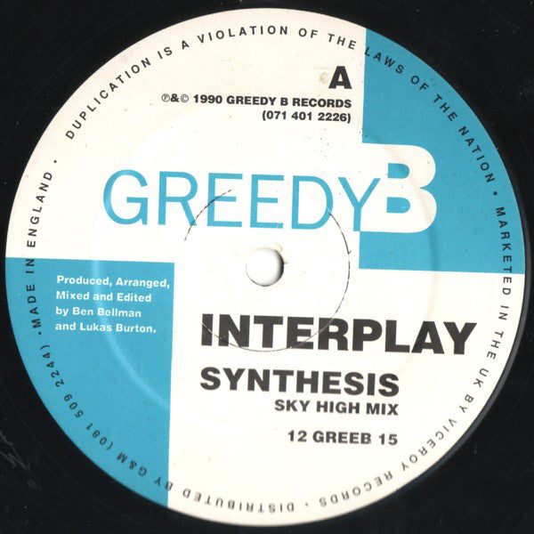 Interplay : Synthesis (12")