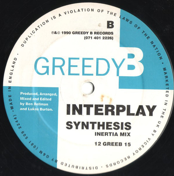 Interplay : Synthesis (12")