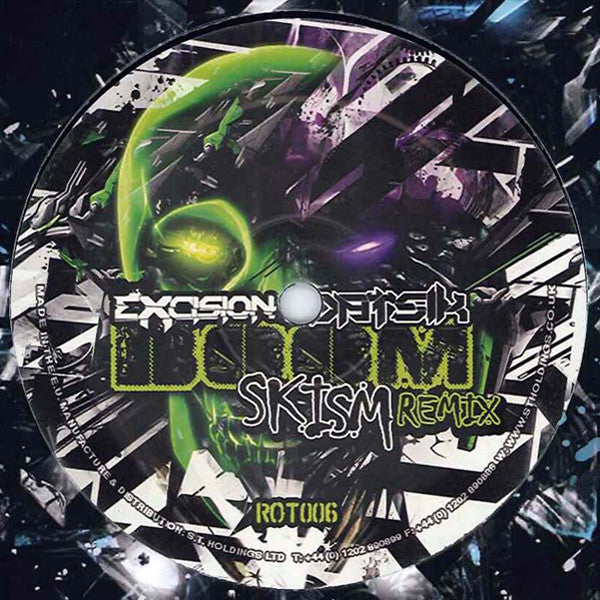 Excision & Datsik : Boom / Swagga (Remixes) (12")