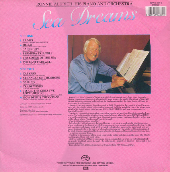Ronnie Aldrich : Sea Dreams (LP)
