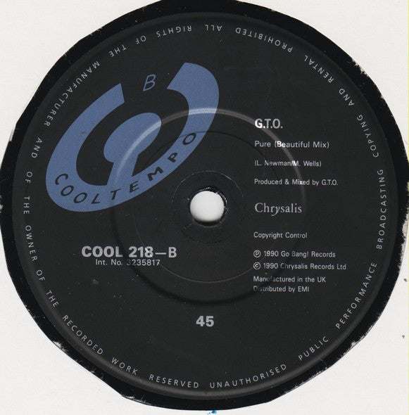 G.T.O.* : Pure (7", Single)