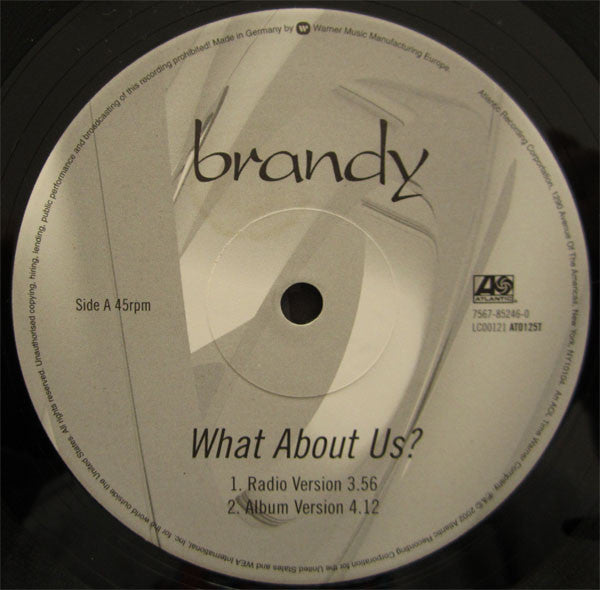 Brandy (2) : What About Us? (12")