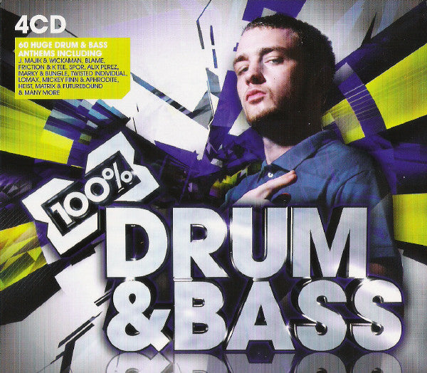 Various : 100% Drum & Bass (4xCD, Comp)