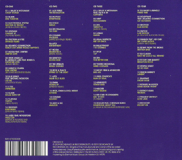 Various : 100% Drum & Bass (4xCD, Comp)