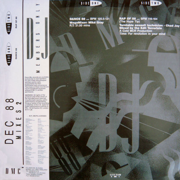 Various : December 88 - Mixes 2 (12")