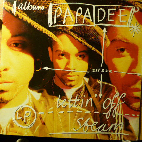 Papa Dee : Lettin' Off Steam (LP, Album)