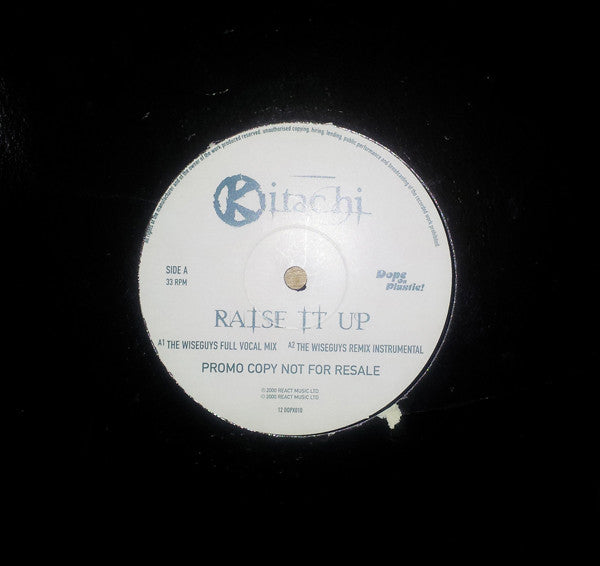 Kitachi : Raise It Up (12", Promo)