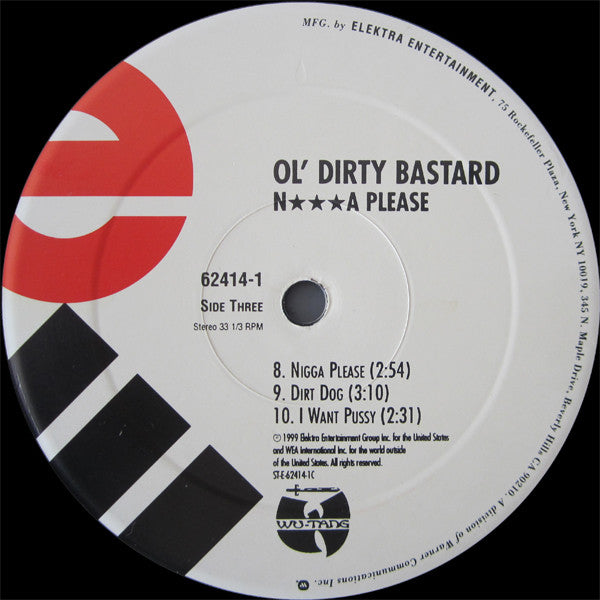 Ol' Dirty Bastard : N***a Please (2xLP, Album)