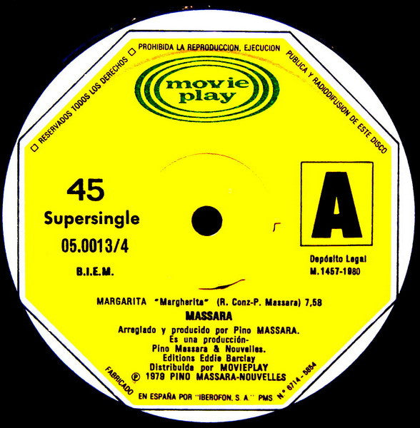 Massara* : Margarita (12", Maxi)