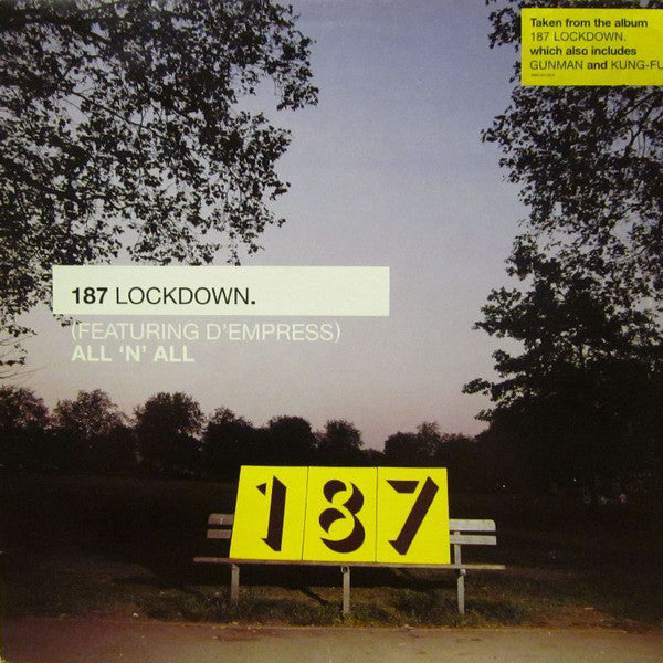 187 Lockdown : All 'n' All (12")
