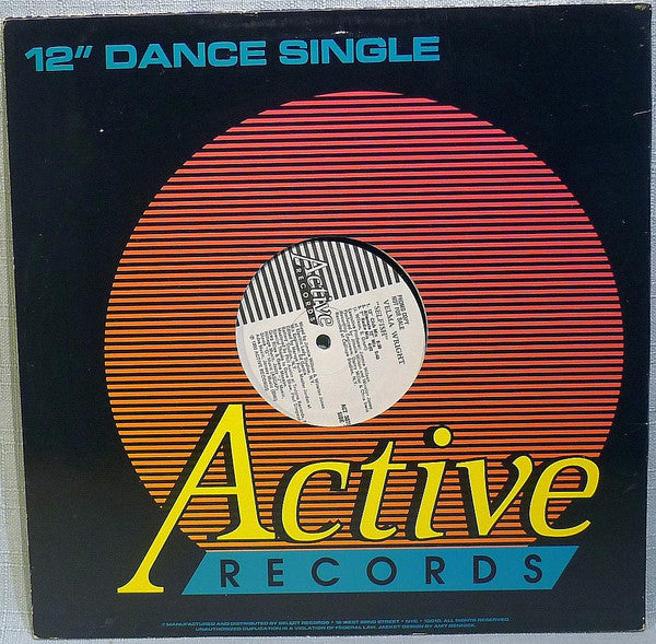 Velma Wright : Selfish (12", Promo)