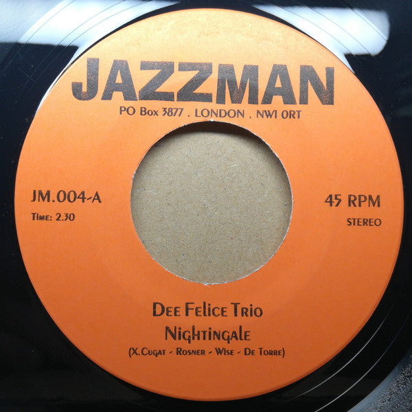 Dee Felice Trio / Los Brasilios : Nightingale / Brasilian Beat (7")