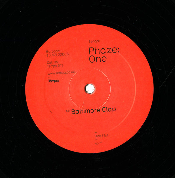 Benga : Phaze: One (2x12", EP)