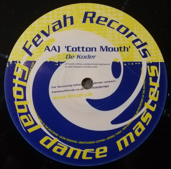 Testube Babies / De Koder : Testube Babies EP (12", EP)