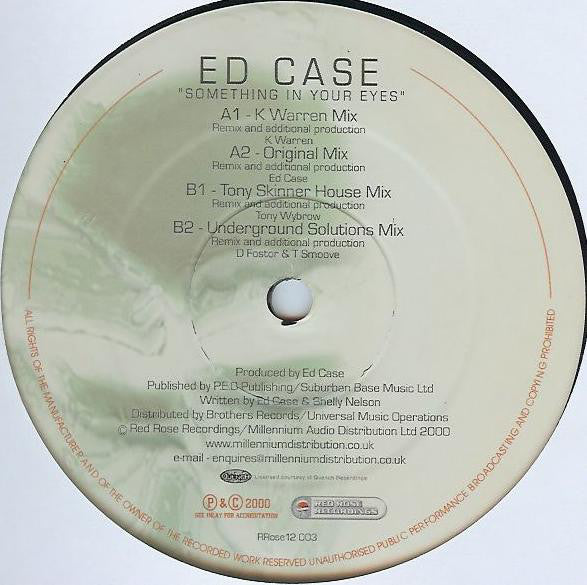 Ed Case : Something In Your Eyes (12", M/Print)