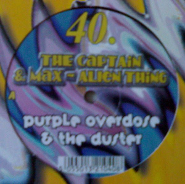 Captain Tinrib & The Alien Thing : Purple Overdose / The Duster (12")