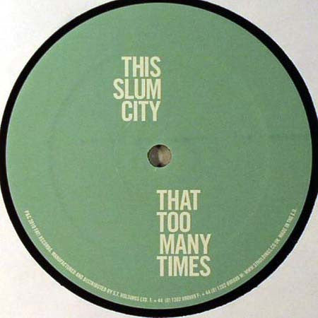 Randomer & Fife : Too Many Times (12")