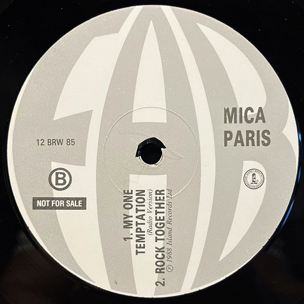 Mica Paris : My One Temptation (12", Promo)