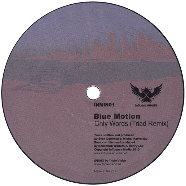 Blue Motion : Only Words (12")