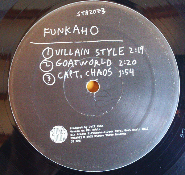 Funkaho : Villain Style (12", Single)