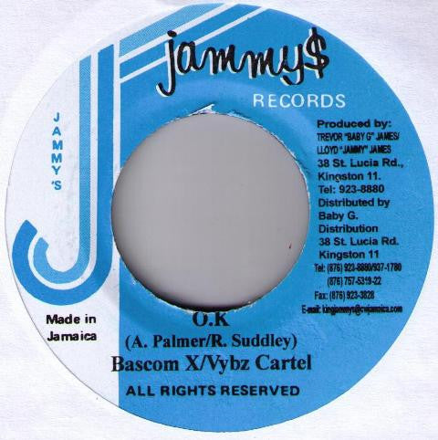 Bascom X & Vybz Cartel* : O.K (7")