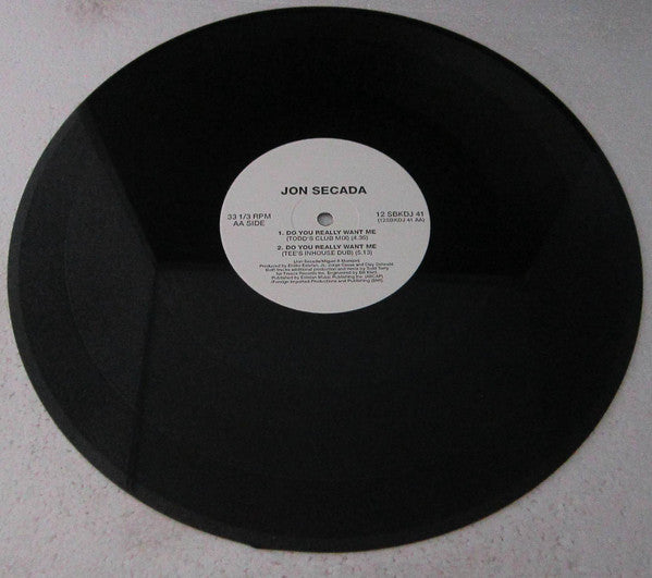 Jon Secada : Do You Really Want Me (12", Promo)