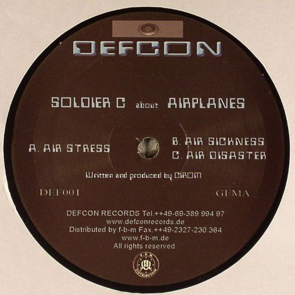 Soldier C : About Airplanes (12")