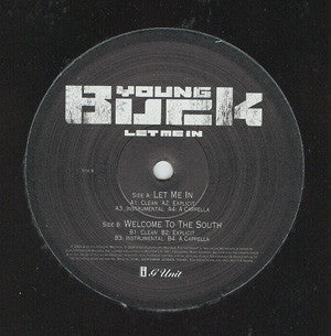 Young Buck : Let Me In (12", Promo)