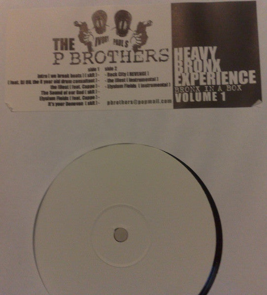 The P Brothers* : Heavy Bronx Experience Volume 1: Bronx In A Box (12")