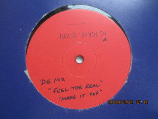 David Bendeth : Just Demix / Make It Pop (12", P/Mixed, W/Lbl)