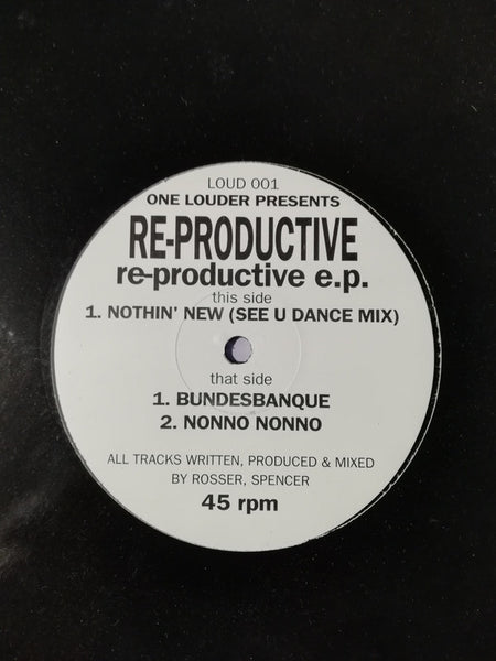 Re-Productive : re-productive e.p. (12", EP)