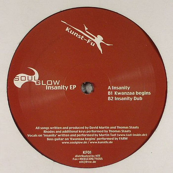 Soul Glow : Insanity EP (12", EP)