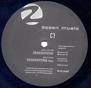 DJ C1 : Generations (12")