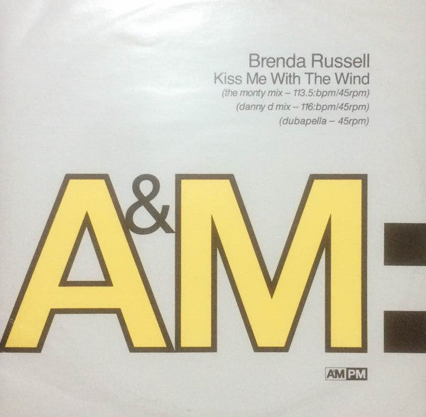 Brenda Russell (2) : Kiss Me With The Wind (12", Promo)