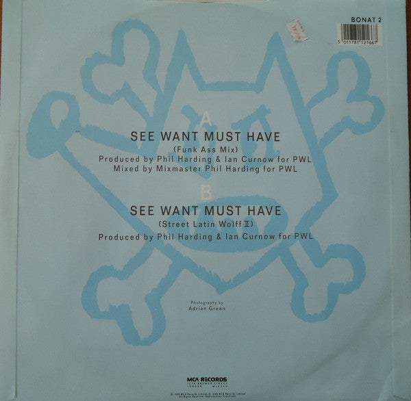 Blue Mercedes : See Want Must Have (12", Single)