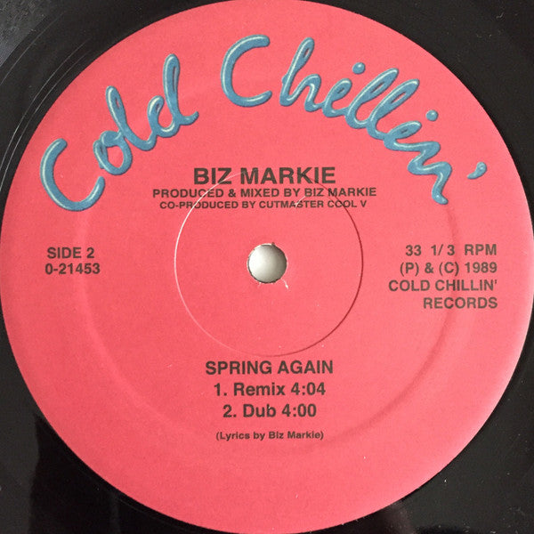 Biz Markie : Spring Again (12", RE)