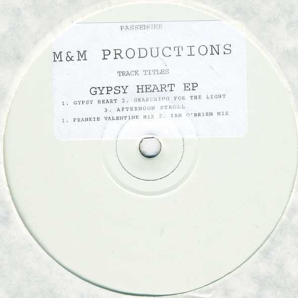 M&M Productions : Gypsy Heart EP (12", EP, W/Lbl, Sti)