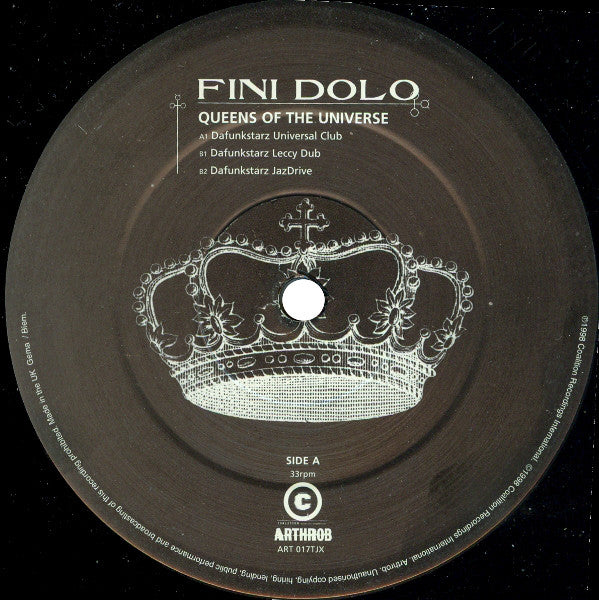 Fini Dolo : Queens Of The Universe (12")