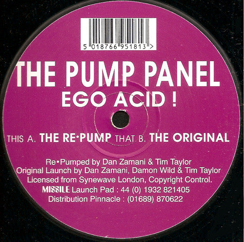 The Pump Panel : Ego Acid ! (12")